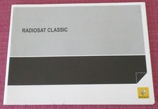 RENAULT RADIOSAT CLASSIC  MANUAL - HANDBOOK.  SCENIC  CLIO  GRAND SCENIC  TWINGO