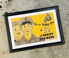 Rare Harley Davidson Vintage