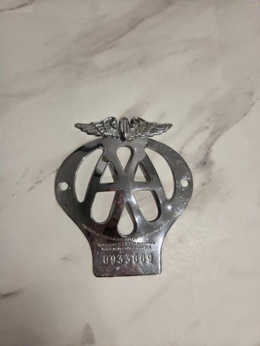 Vintage car badge - vintage,