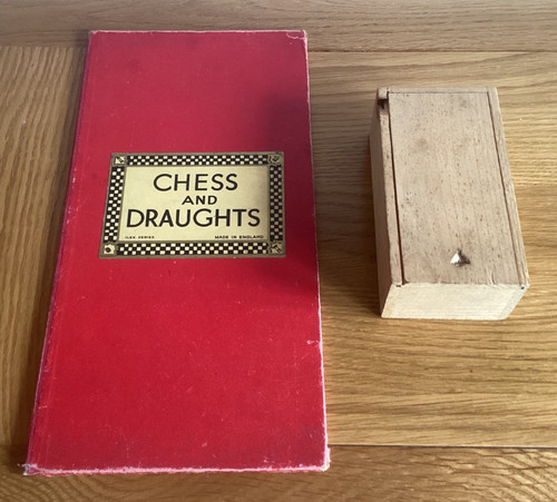 Vintage wooden boxed staunton - vintage,