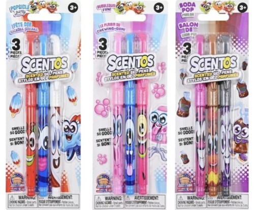Scentos scented gel - scentos, pens