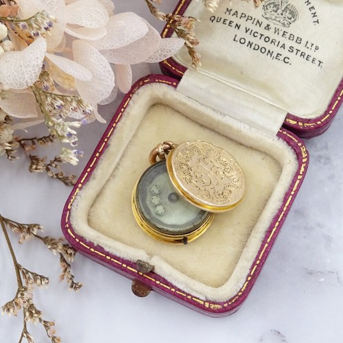 Rare victorian 9ct rose - rare, gold