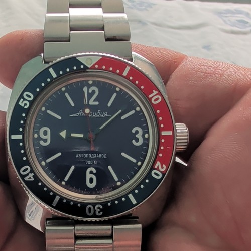 Vostok amphibia automaticblue - vostok,