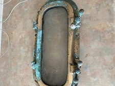 Vintage Brass Porthole Window