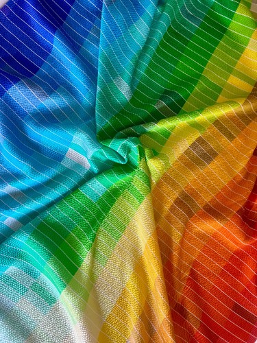Silk designer fabric - 96%,