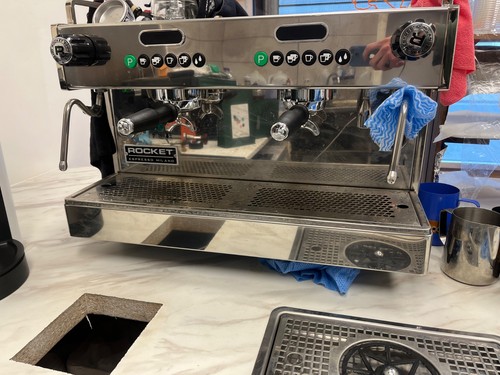 Rocket boxer espresso machine