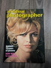 Amature Photographer Magazine- Bridget Bardot Cover & Feature- June 1977