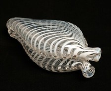 Antique Victorian Nailsea Hand