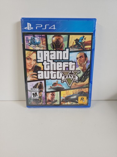 Grand theft auto five - auto, ps4
