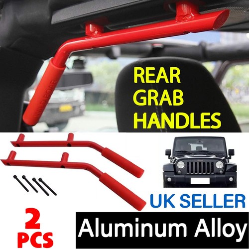 Rear grab handles aluminum - handles,