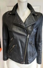 Zara real leather biker - real,
