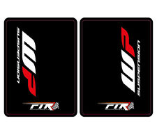 Black Upper Fork Graphics/Stickers/Decals WP Suspension KTM SX EXC SXF XC 