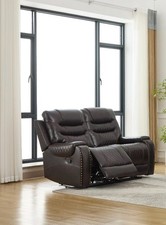 Nora Leather Recliner Sofa 2