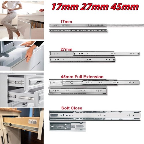 Drawer runners grooved ball - runners,