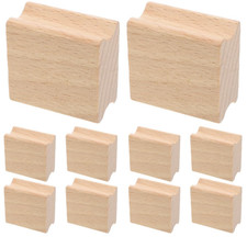 10 PIECES Blank Beech Wood