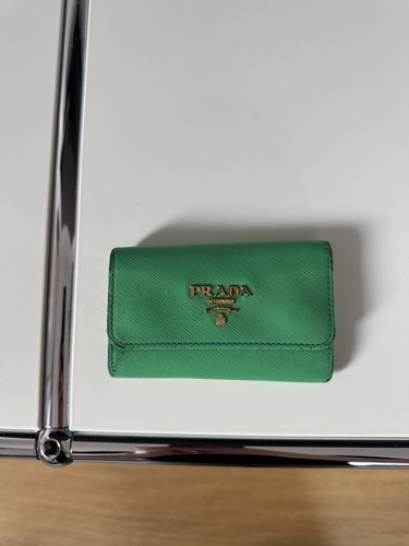 Prada saffiano leather key - prada,