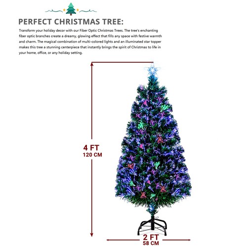 Fibre optic christmas tree - fibre,