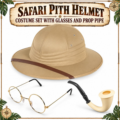 Explorer fancy dress pith - explorer,