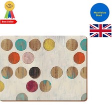 Fun Retro Spot Cork Placemats