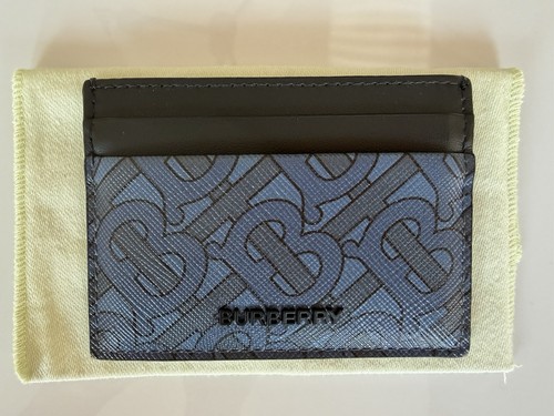 Burberry monogram blue canvas - burberry,
