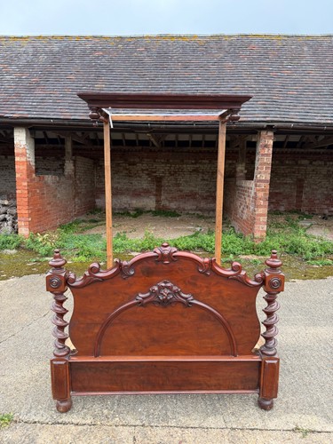 Antique mahogany victorian - antique,