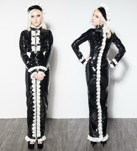 Misfitz blk pvc - blk, satin