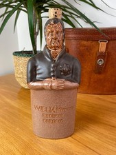 DENBY Pottery William IV Reform Cordial Flask  Antique Reproduction 1970s