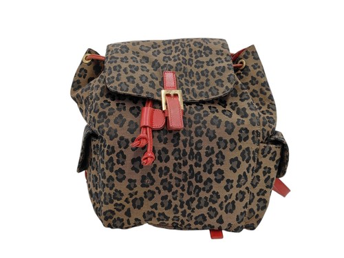 Fendi leopard nylon leather - leopard,