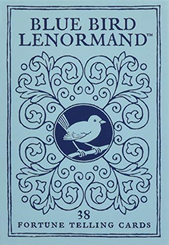 Blue bird lenormand - bird,