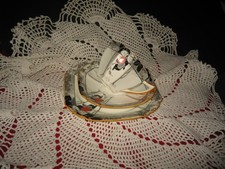 Art Deco Shelley Orange Damsons Queen Anne Shape Trio Set Pattern Number 11632 A