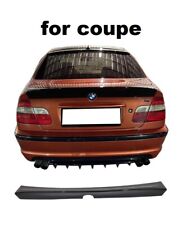 bmw E46 trunk Spoiler CSL M3 bmw e46 COUPE Spoiler lip csl style 2 doors