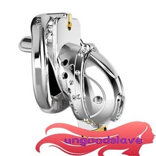 Stainless Steel Male Chastity