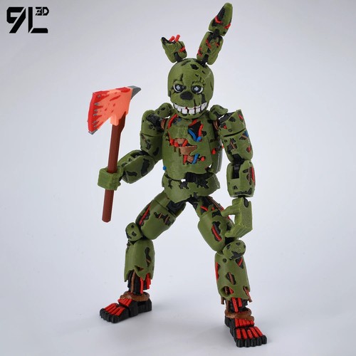 9l3d printed fnaf freddy - fnaf,