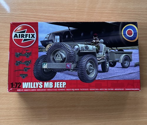 Airfix a02339 wwii willys jeep - wwii,