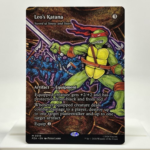 Mtg leo katana sword of - leo's,