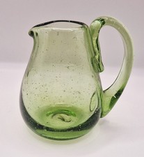 A Vintage Hand-Blown Green