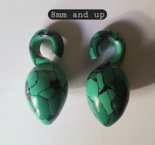 50mm green howlite mini - 50mm,