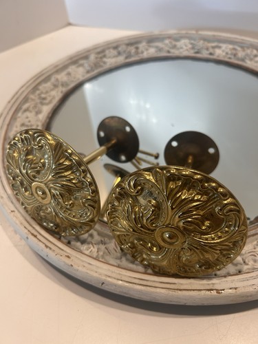 Set antique floral solid - 2,