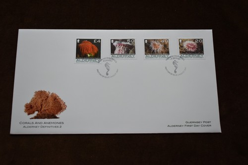 Alderney first day covers - alderney,