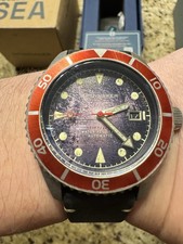 Spinnaker Wreck Men's Automatic Watch SP-5089-02 Oxidized Red Limited Edition