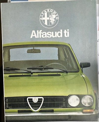 Alfa romeo alfasud - alfa, ti