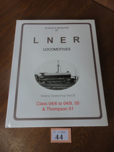 Yeadons register lner - yeadons, of