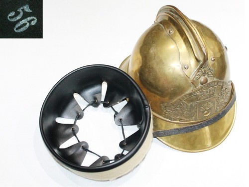 Interior firefighter helmet - interior,