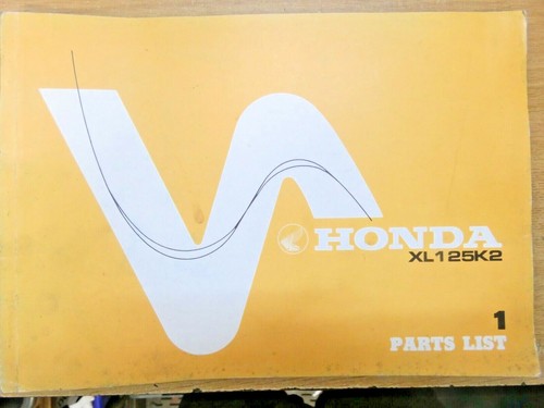 Genuine honda xl125k2 parts - genuine,