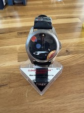 Timex Star Trek Cloaking Romulan Warbird 38mm Quartz Watch 84712 Leather Strap