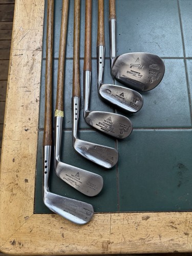 Hickory golf clubs rare tom - hickory,