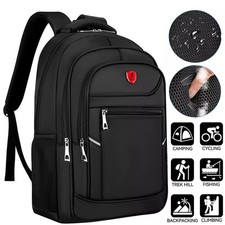 Black Backpack Rucksack Large