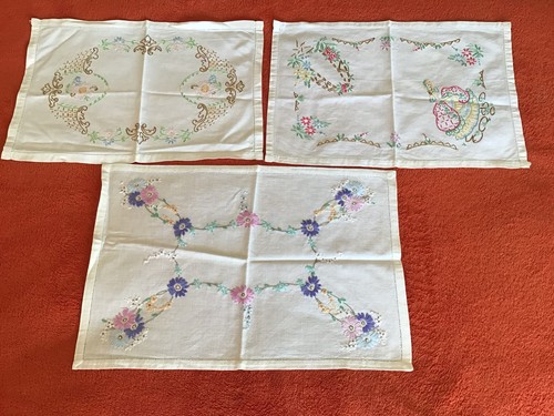 Three vintage hand - ,