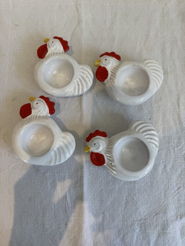 Vintage chicken egg cups - cups, 4