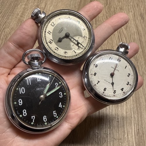 Vintage smiths pocket watches - vintage,